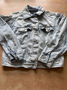 Express Light Blue Denim Jacket